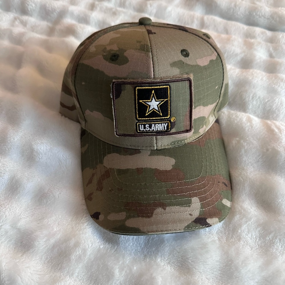U.S. Army Camouflage Hat - Green and Brown